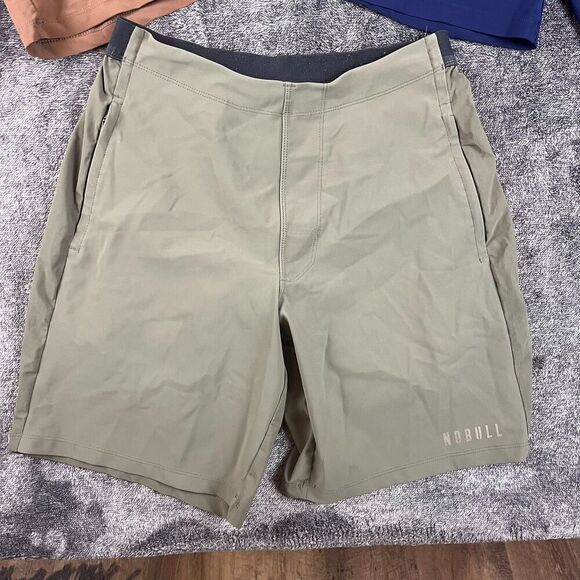 NOBULL Men's Training Shorts 8.5" Inseam Bundle Of 3 M Drawstring Athletic - Picture 4 of 15